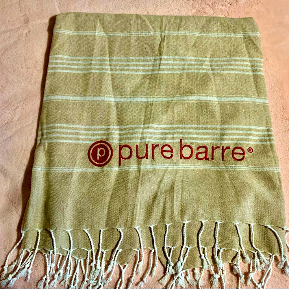 Pure barre beach size towel / cover